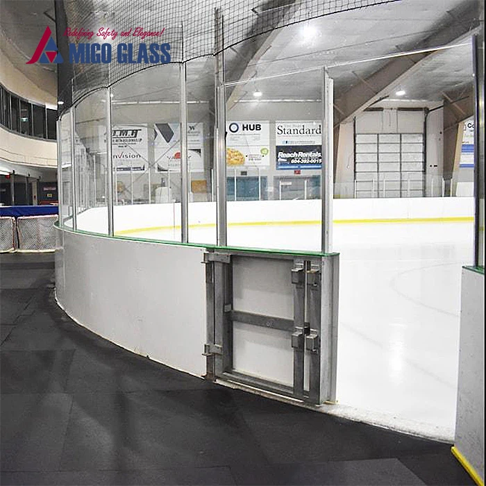 Laminated Glass For Hockey Rinks