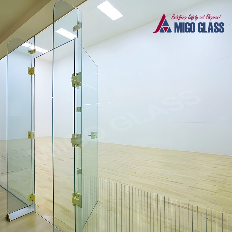 स्क्वैश कोर्ट ग्लास सॉल्यूशंस