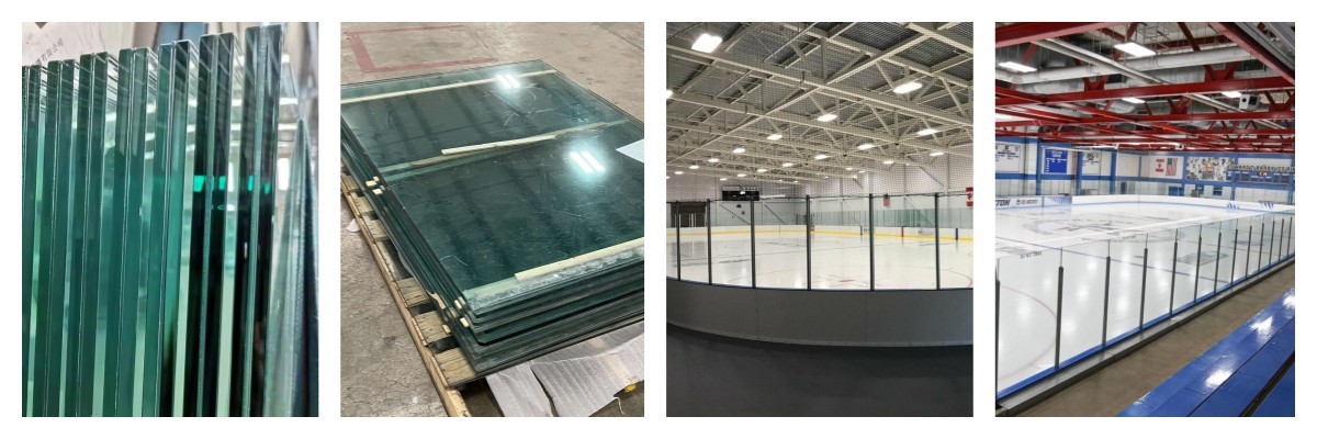 Laminated Glass for Hockey Rinks Laminated Glass for Hockey Rinks